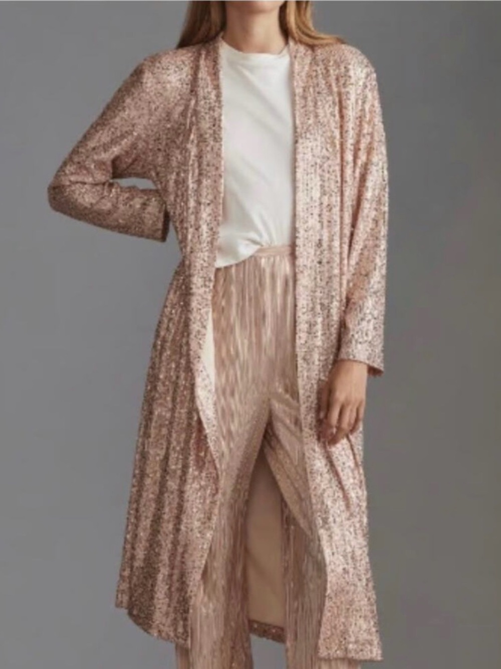 Mare Mare X Anthropologie Sequin Duster